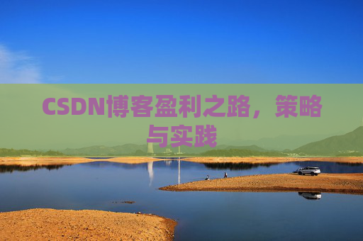 CSDN博客盈利之路,策略与实践