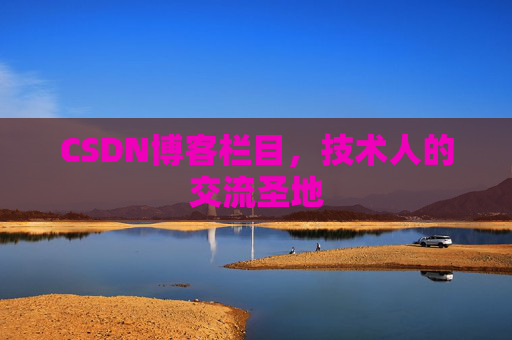 CSDN博客栏目，技术人的交流圣地